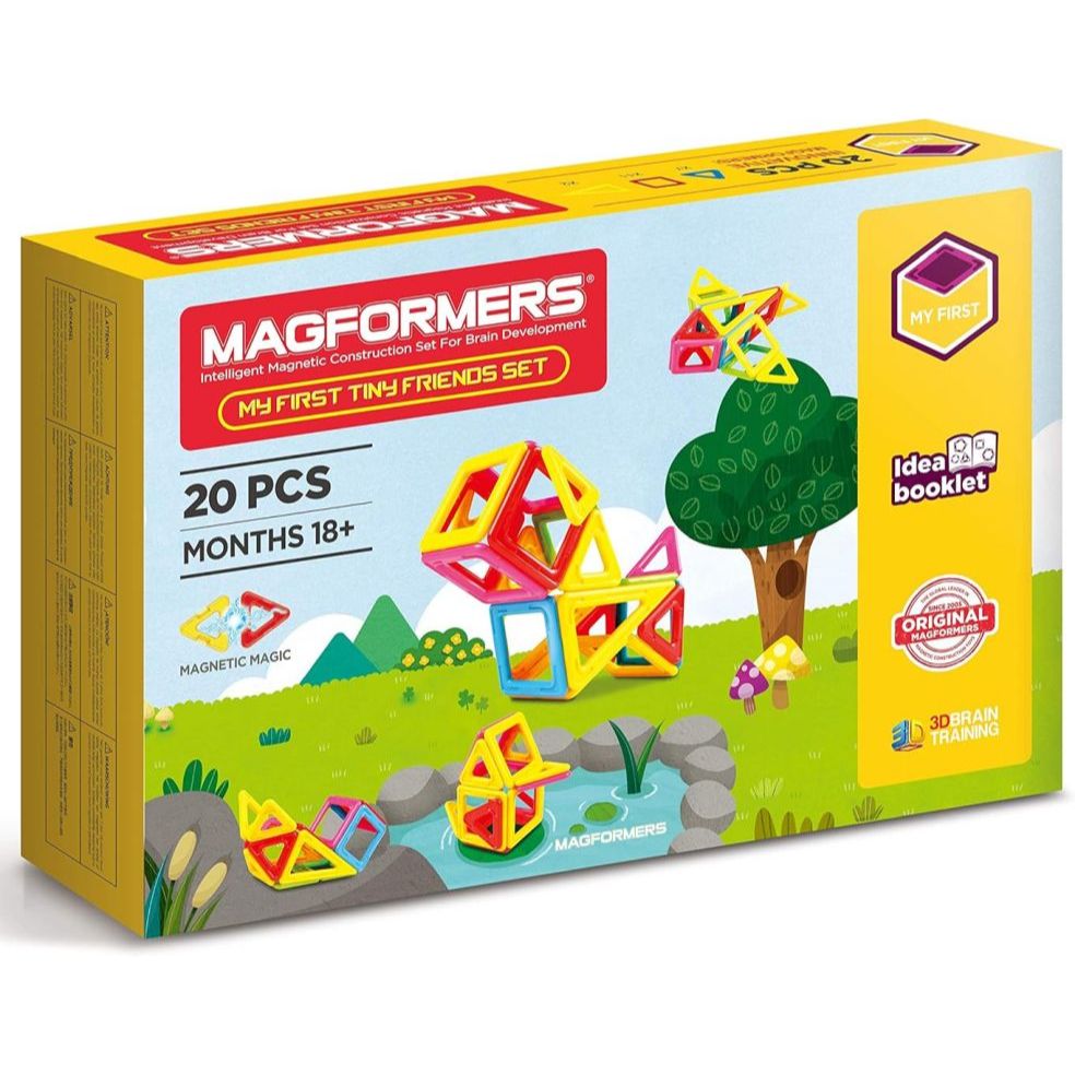Magformers - Set Magnétique - Mes Premiers Petits Amis