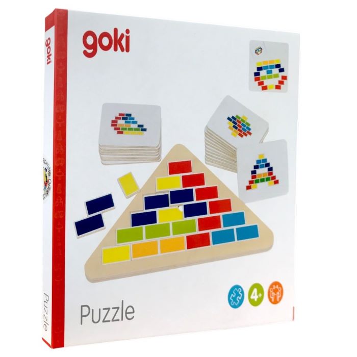 Goki - Puzzle Triangle Segmenté