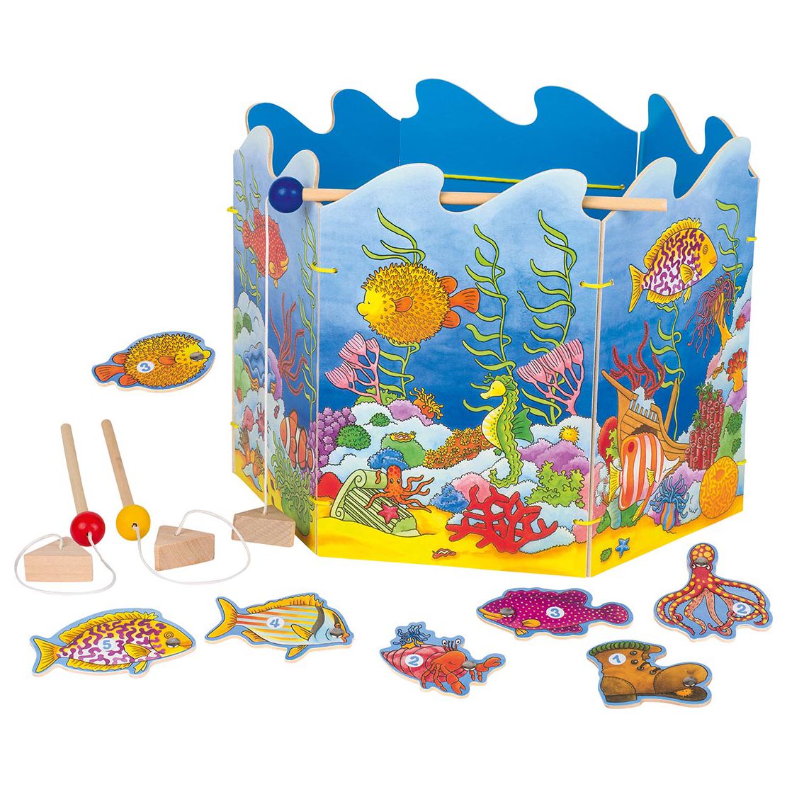 Location jouets - Goki - Jeu de pêche à la ligne