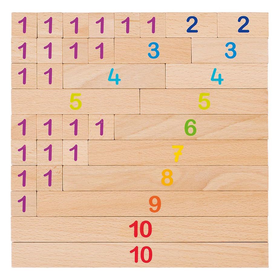 Location jouets - Goki - Réglettes de calcul