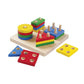 Location jouets - Plantoys - Empilage Géométrique
