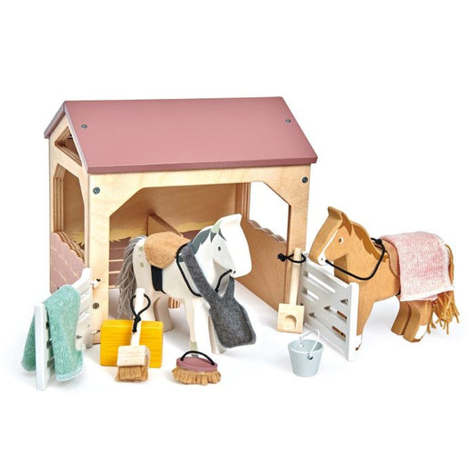 Location jouets - Tender Leaf - Écurie et 2 Poneys