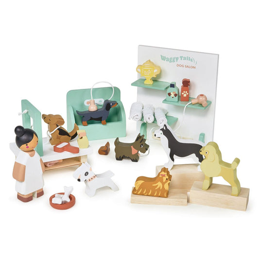 Location jouets - Tender Leaf - Salon De Beauté Pour Chiens 'Waggy Tails'