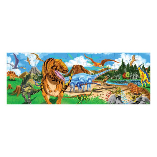Location jouets - Melissa & Doug - Puzzle Géant De Sol Pays De Dinosaures