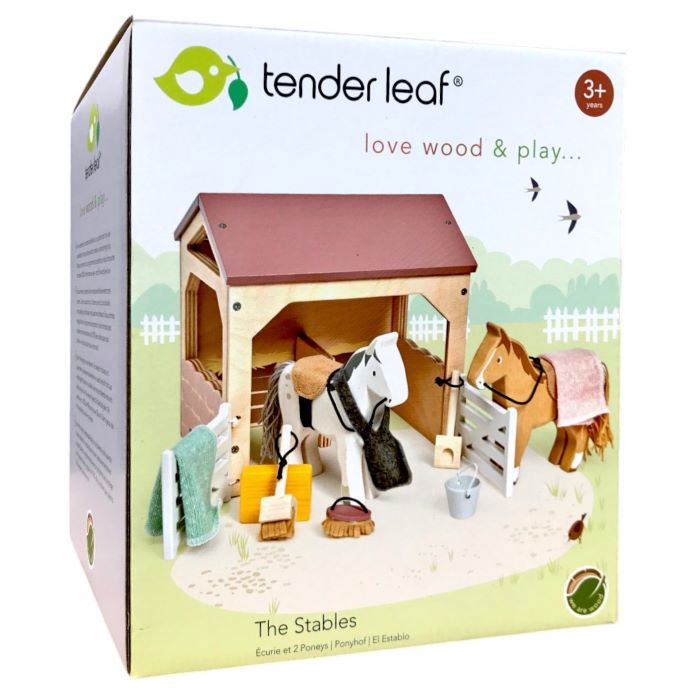 Tender Leaf - Écurie et 2 Poneys