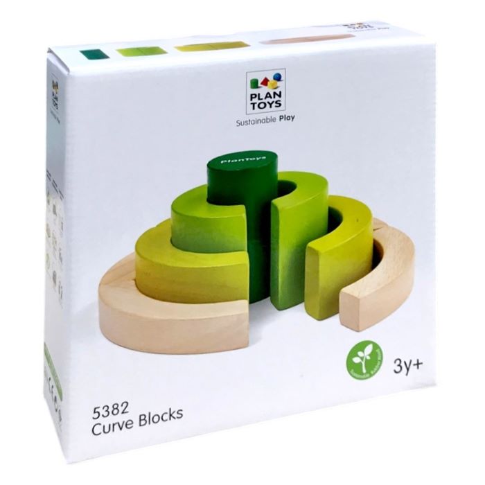 Plantoys - Blocs Courbés