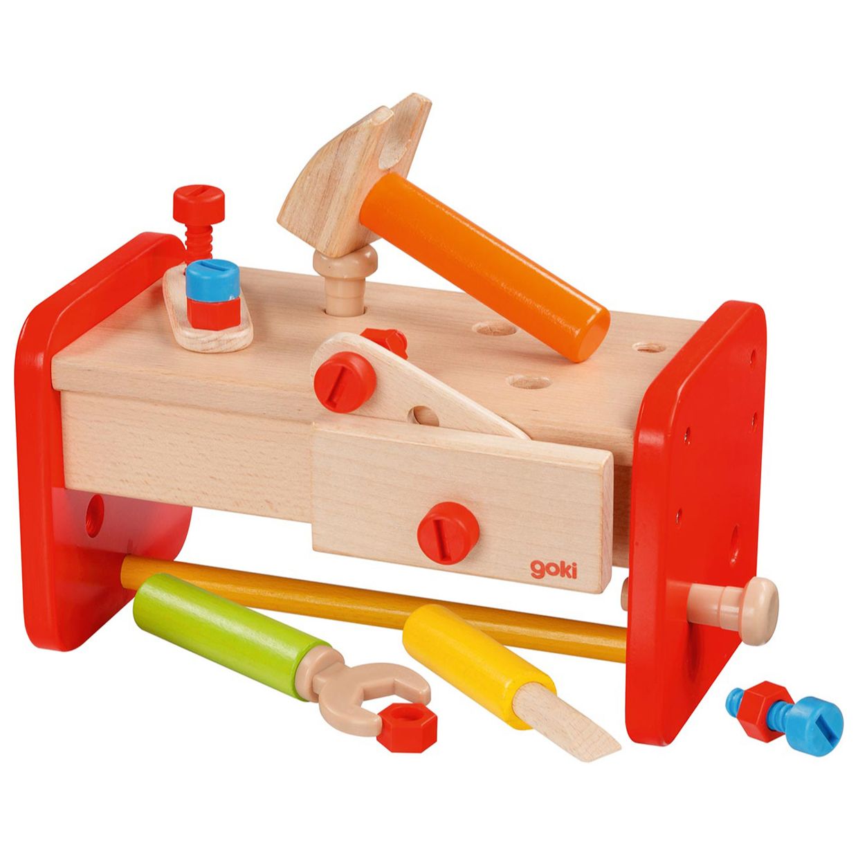 Location jouets - Goki - Banc à marteler